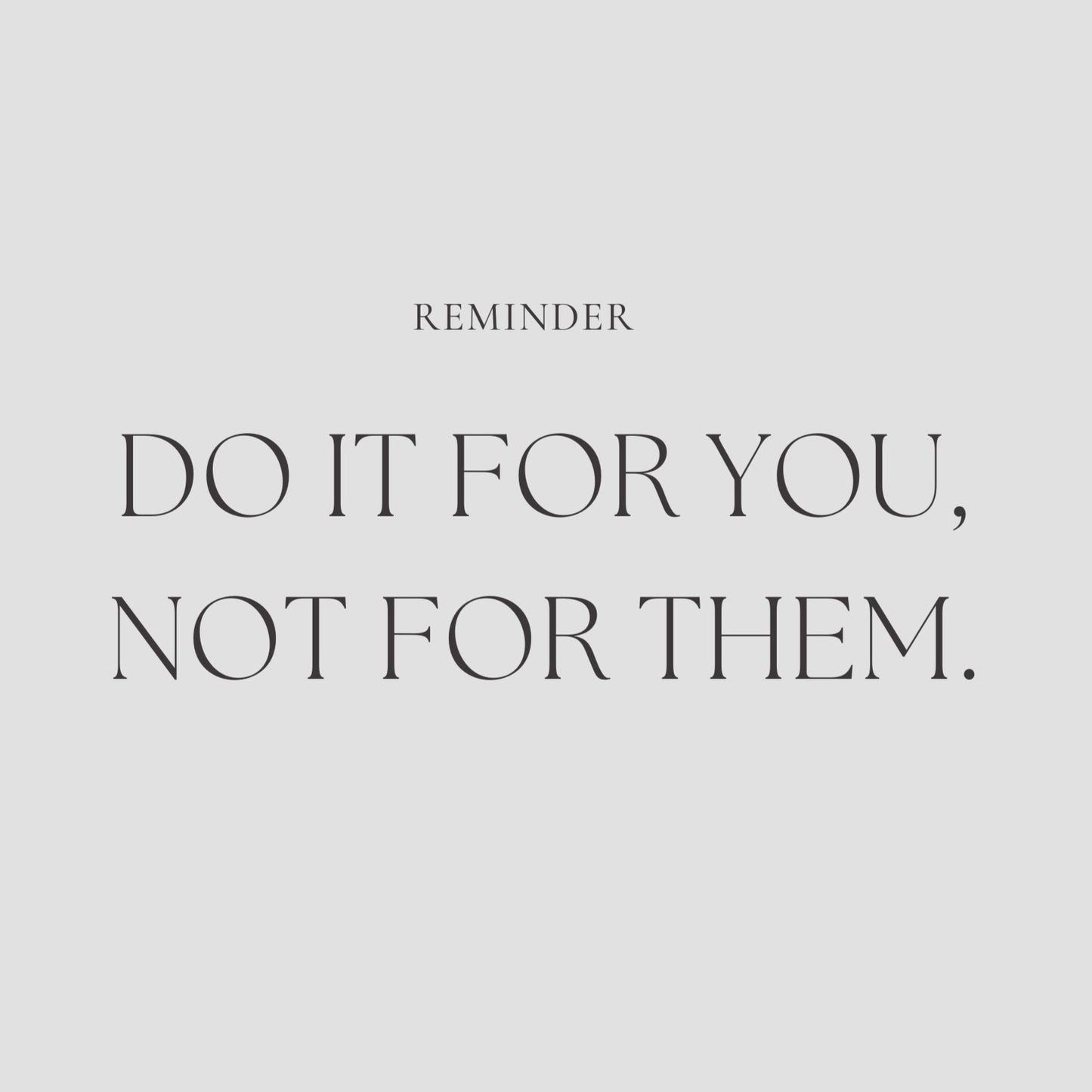 Hintergrund Tablet "Do it for you, not for them"