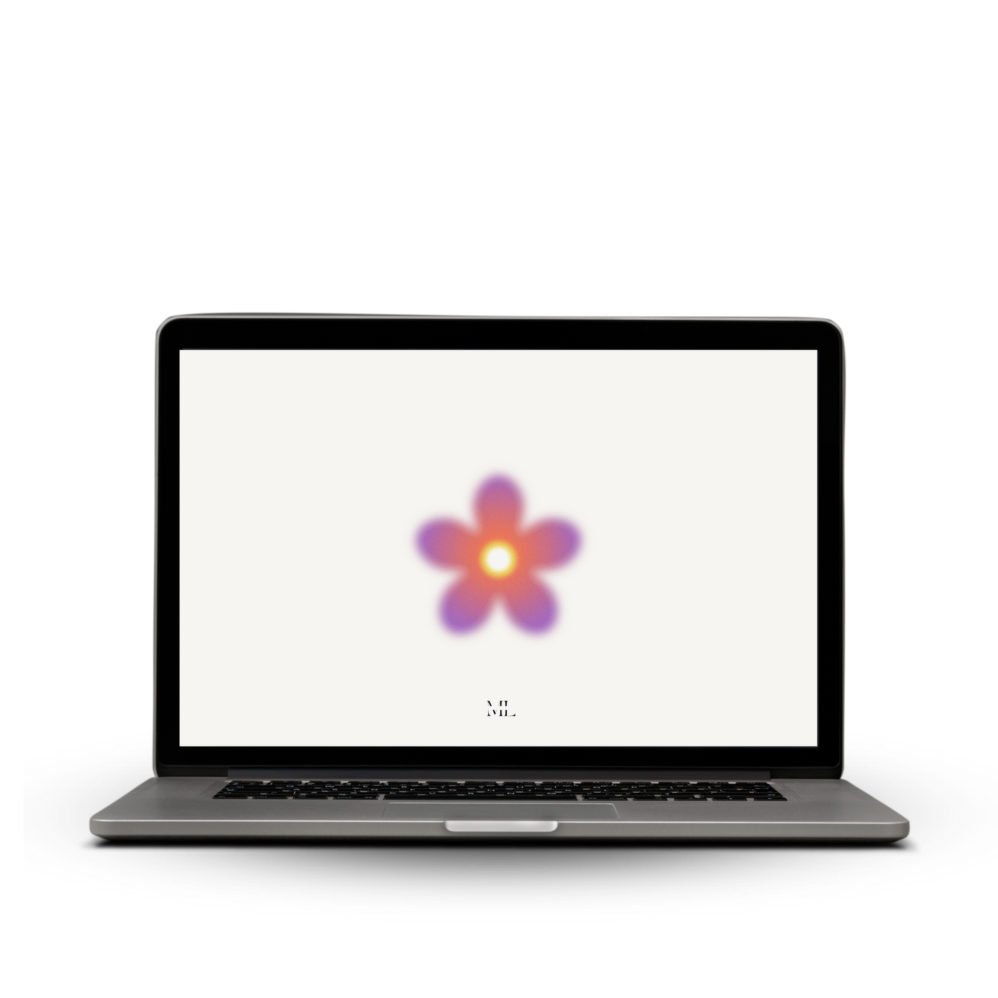 Hintergrund Laptop Blume