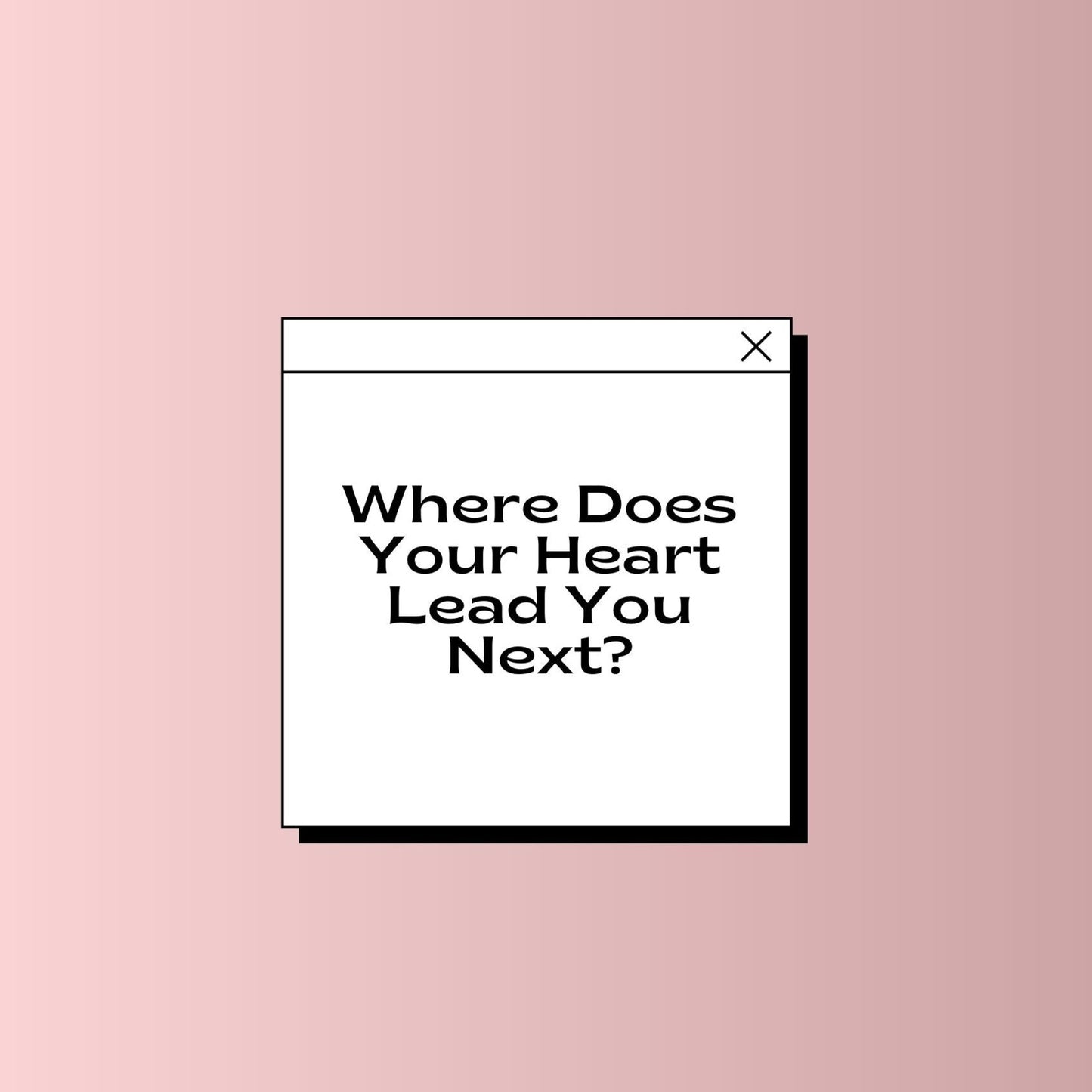Hintergrund Laptop "Where does your heart lead you next?"