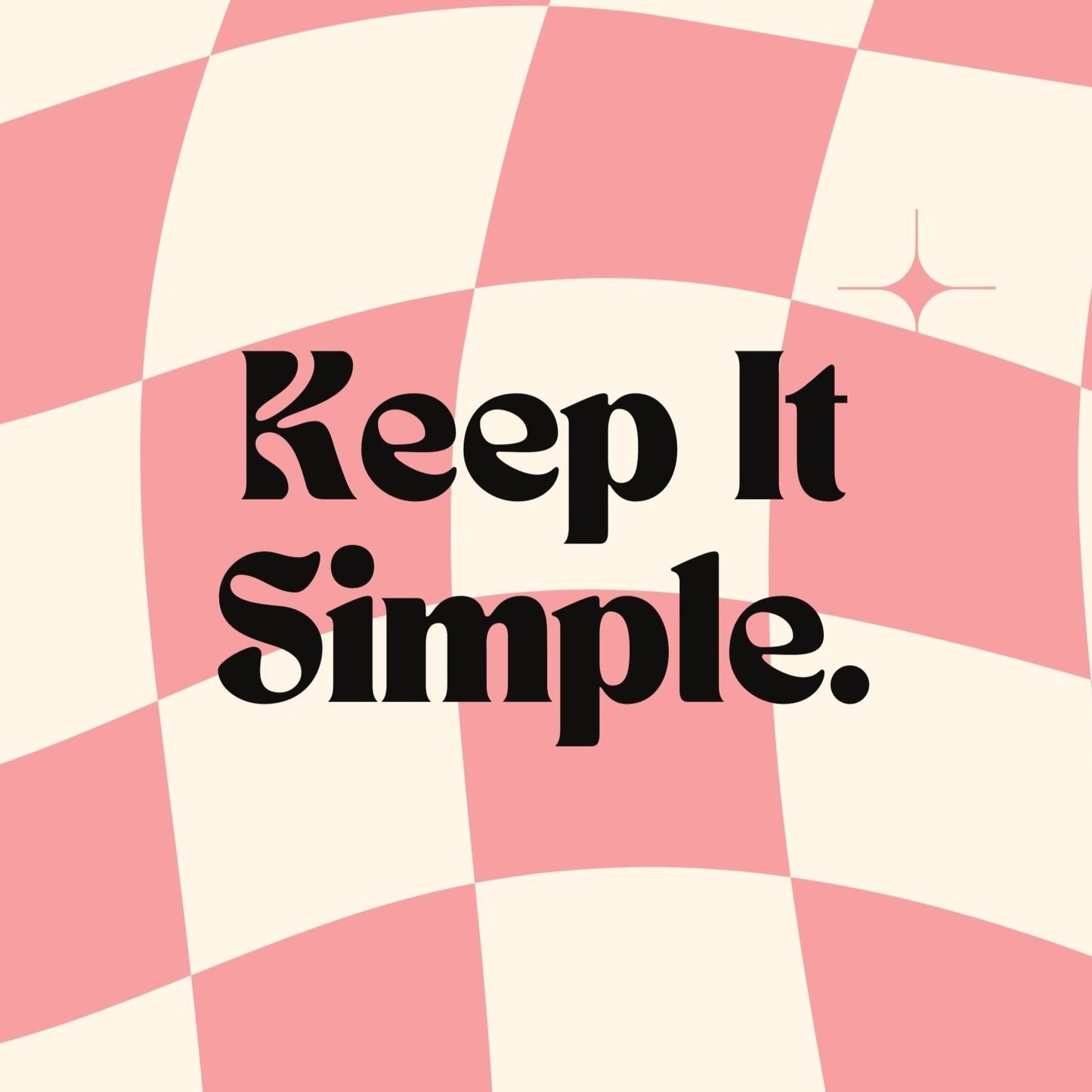 Hintergrund Laptop "Keep it simple"