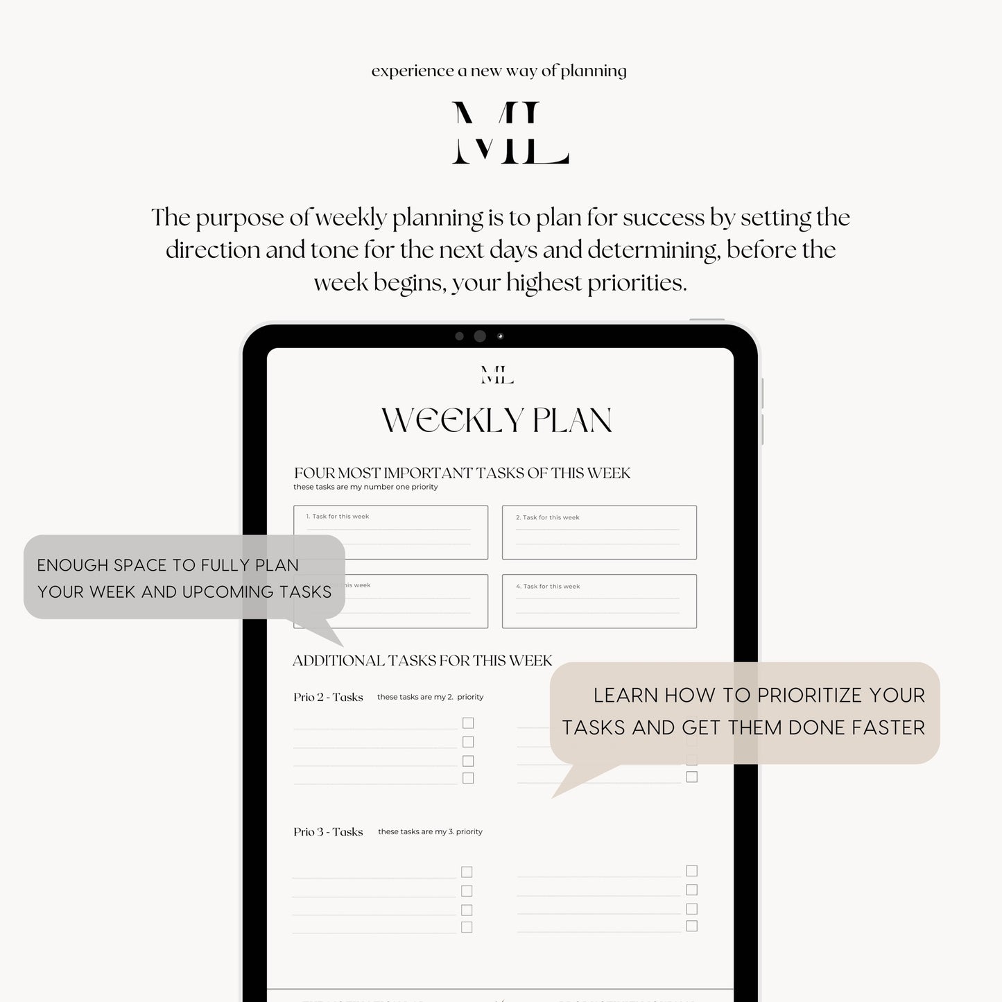 Productivity Journal (Englische Version)
