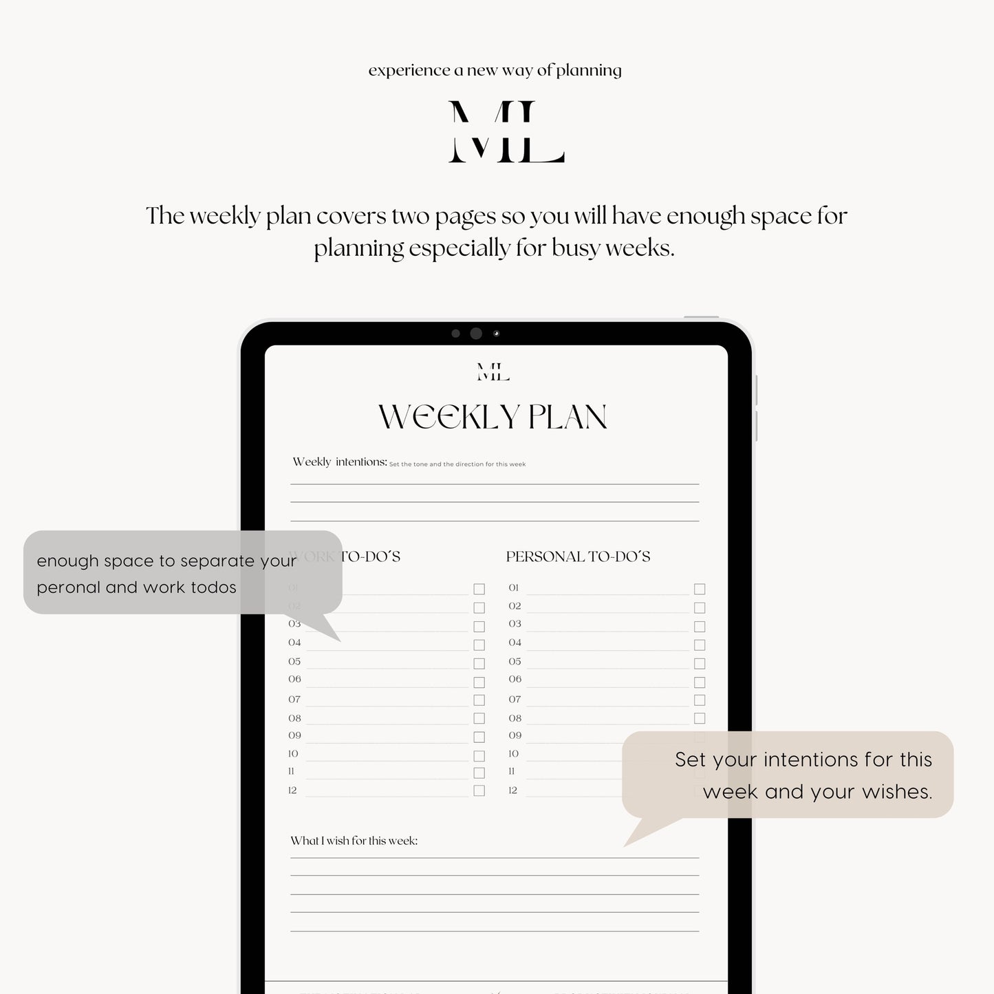 Productivity Journal (Englische Version)