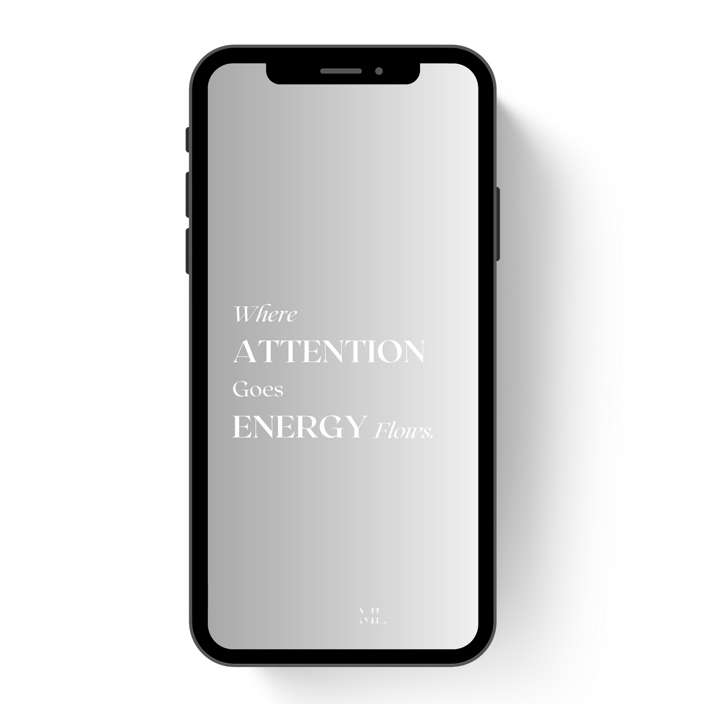 Hintergrund Smartphone Where Attention Goes