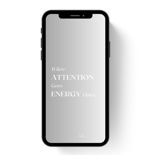 Hintergrund Smartphone Where Attention Goes