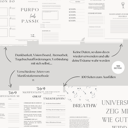 Manifestation Planner (Deutsche Version)