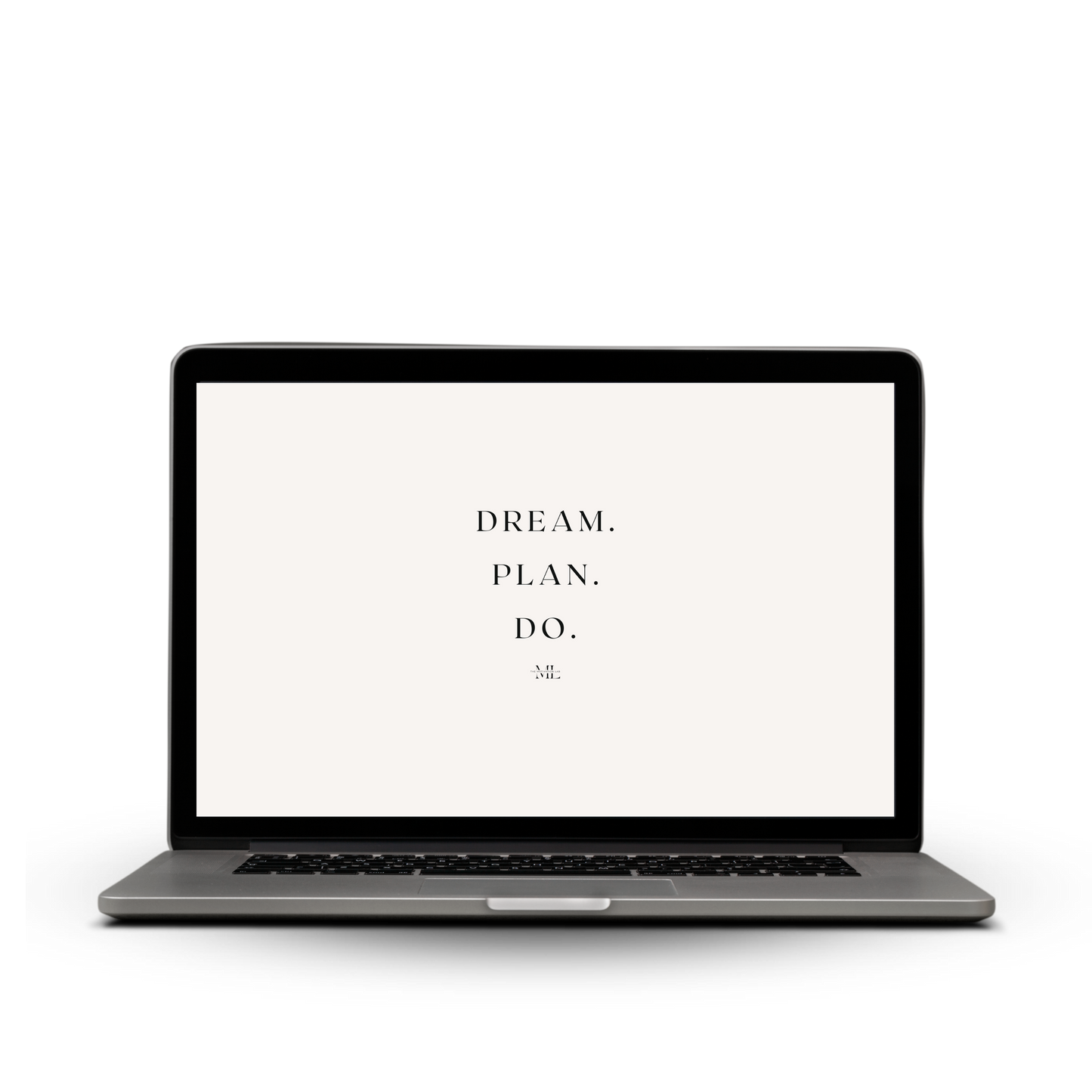 Hintergrund Laptop Dream.Plan.Do.