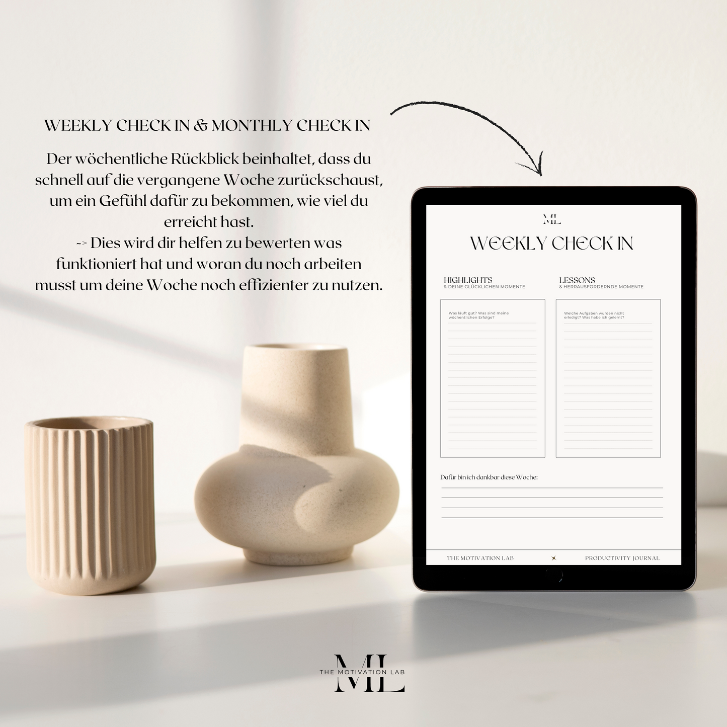 Productivity Journal (Deutsche Version)