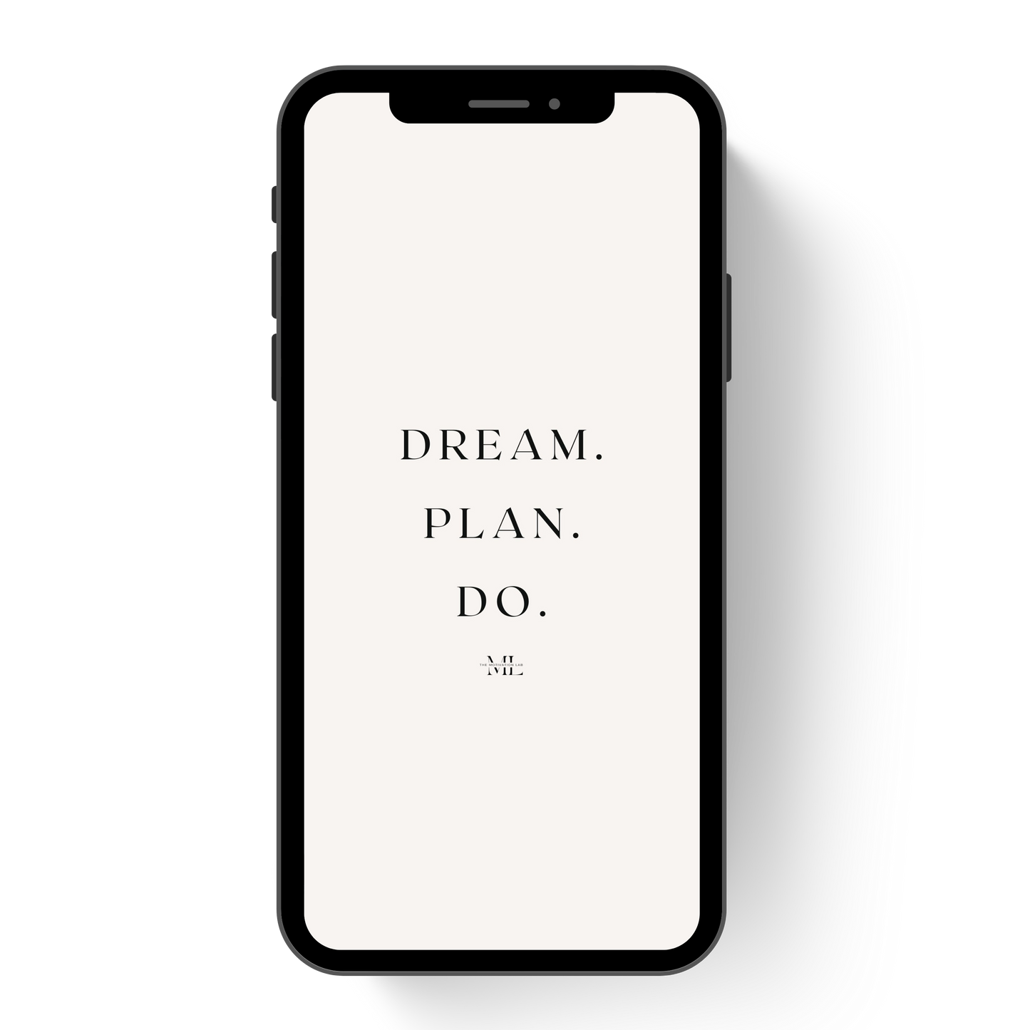 Hintergrundbild Smartphone Dream.Plan.Do