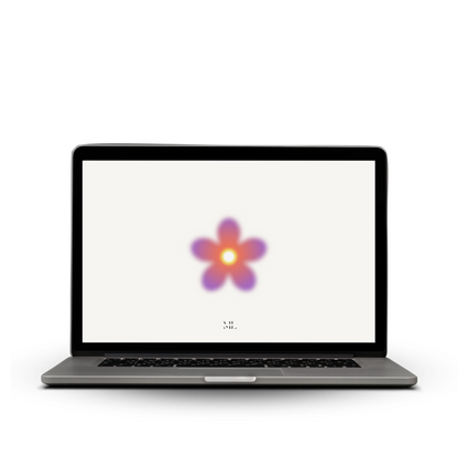 Hintergrund Laptop Blume