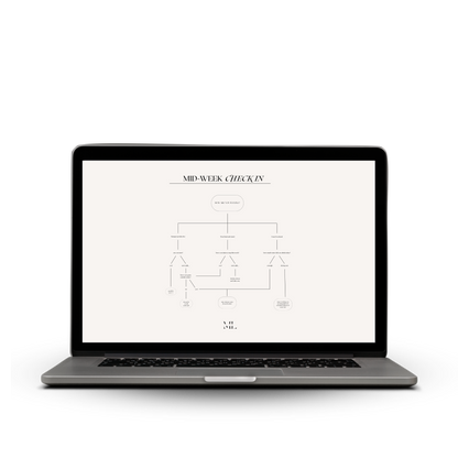 Hintergrund Laptop Mid-Week Check In