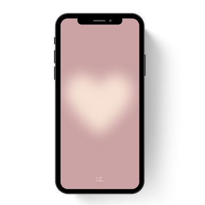 Hintergrund Smartphone Herz rosa