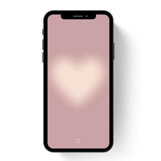 Hintergrund Smartphone Herz rosa