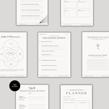 Manifestation Planner (Englische Version)