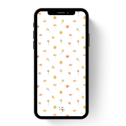 Hintergrund Smartphone Blumen