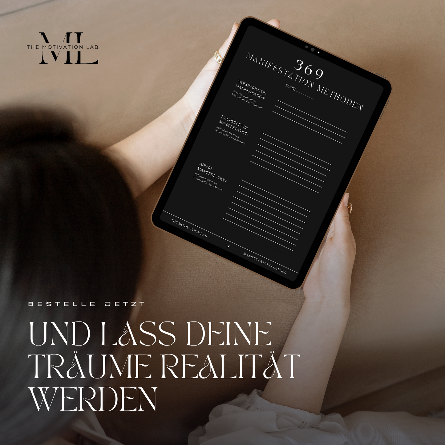 Manifestation Planner DARK (Deutsche Version)