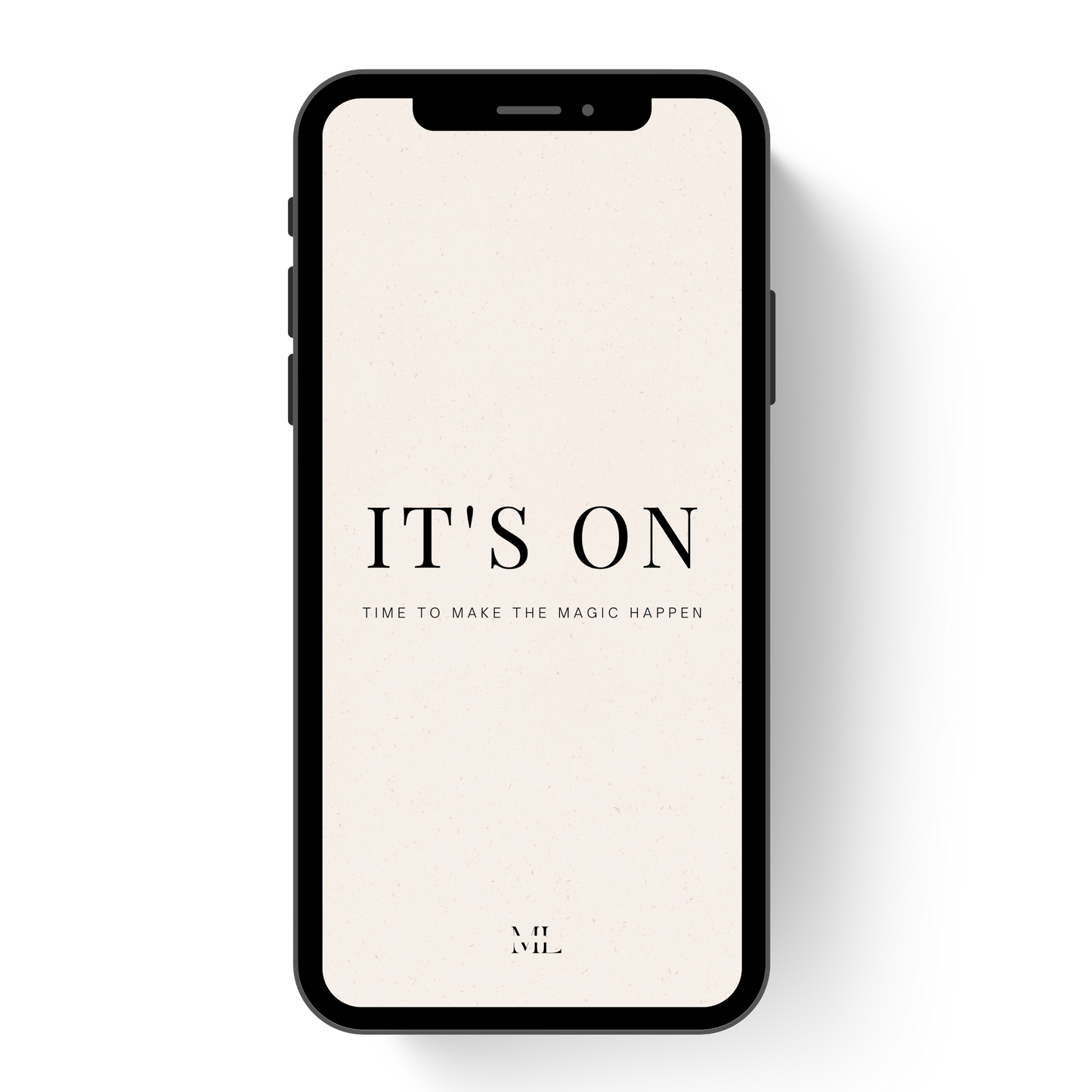 Hintergrund Smartphone It´s on