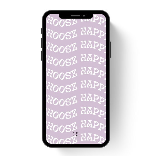 Hintergrund Smartphone Choose Happy