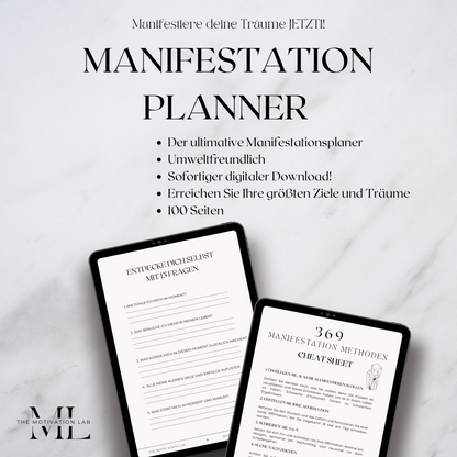 Manifestation Planner (Deutsche Version)