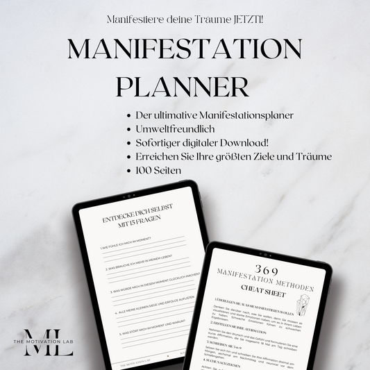 Manifestation Planner (Deutsche Version)