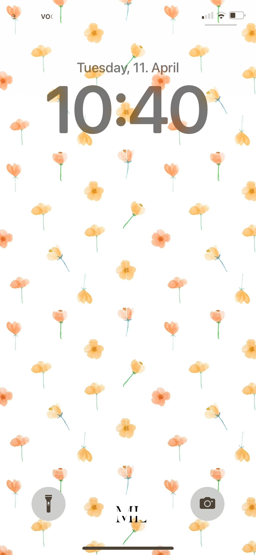 Hintergrund Smartphone Blumen