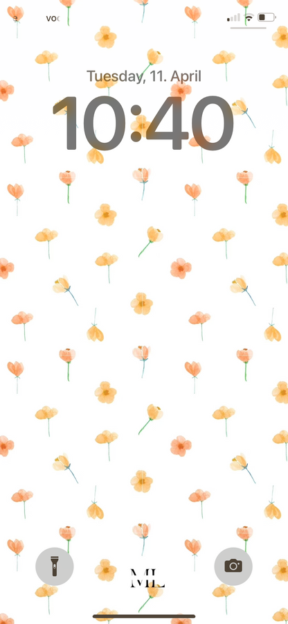 Hintergrund Smartphone Blumen