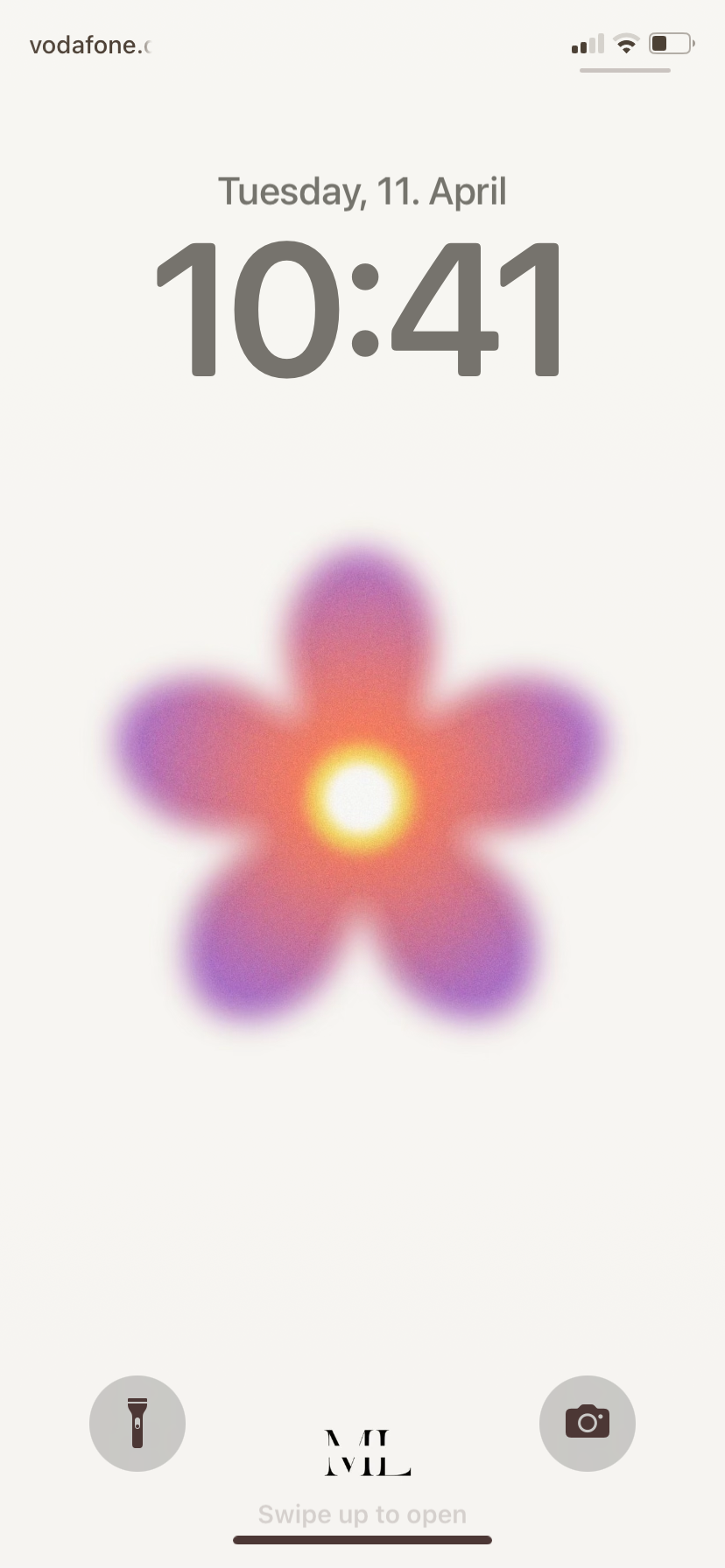 Hintergrund Smartphone Blume