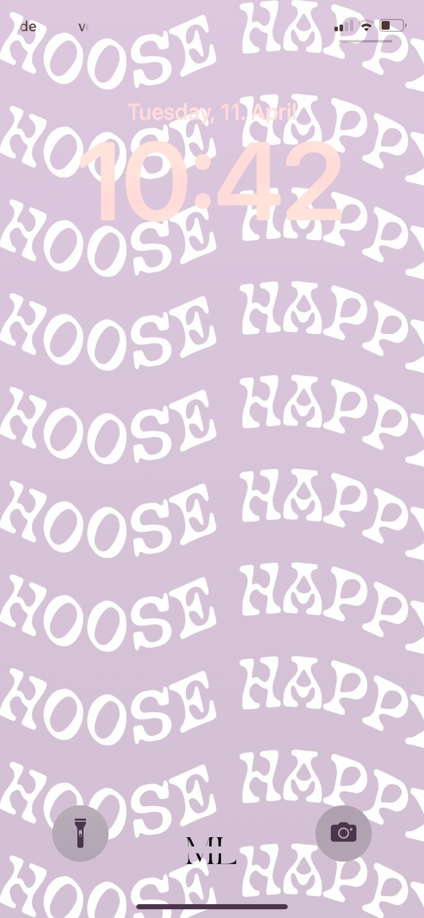 Hintergrund Smartphone Choose Happy