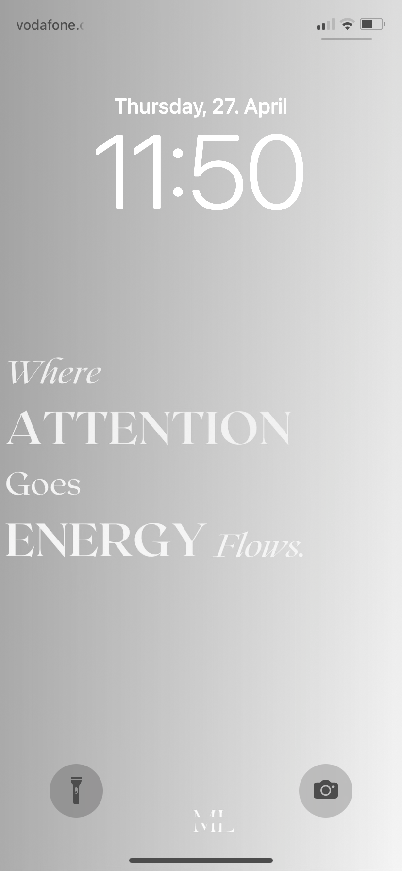 Hintergrund Smartphone Where Attention Goes