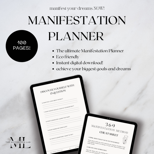 Manifestation Planner (Englische Version)