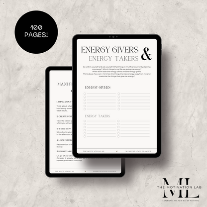 Manifestation Planner (Englische Version)