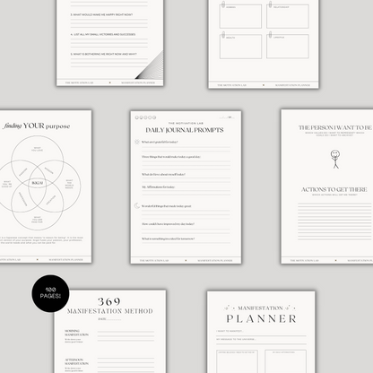 Manifestation Planner (Englische Version)